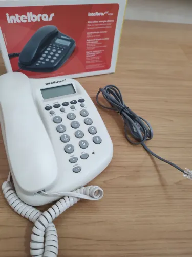 Telefone Intelbras DTMF com identificador de chamadas