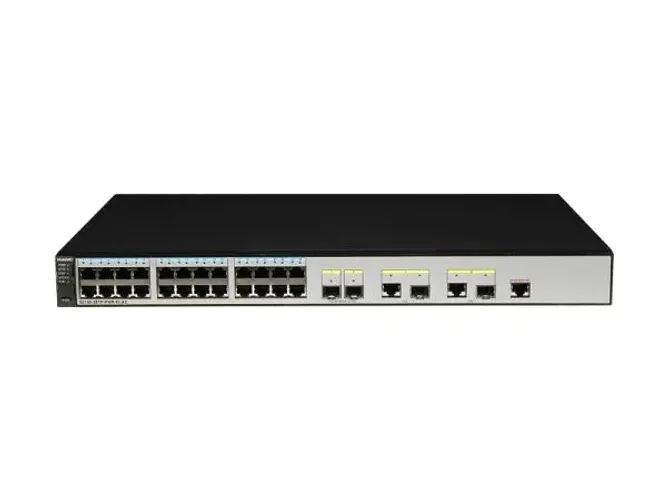 Switch Huawei S2750 28TP fornece 24 portas × 10/100BASE-TX