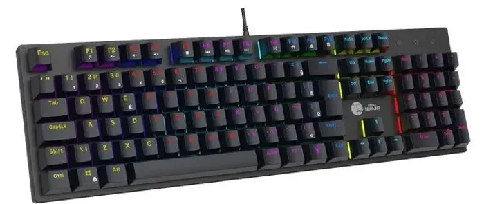 [NOVO]Teclado Mecânico Gamer Ninja Leap, Switch Blue, Rainbow, Abnt2