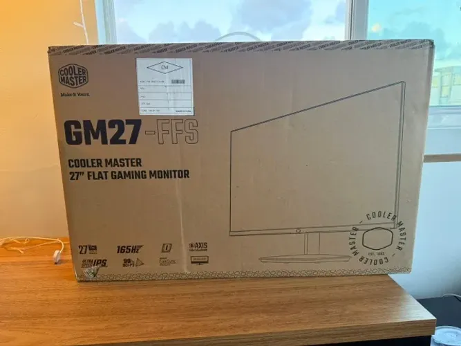 (Lacrado) Monitor Cooler Master 27''165hz 0.5ms