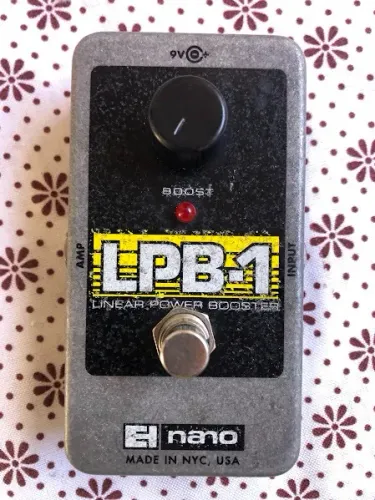 Pedal Booster LPB-1 Electro Harmonix faço Olxpay/ML avalio troca