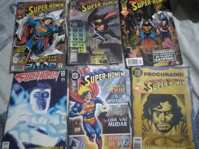 Coleção de HQs Super Homem