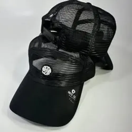 BONÉ FIVE PANEL KANSAS CURVA PRETO
