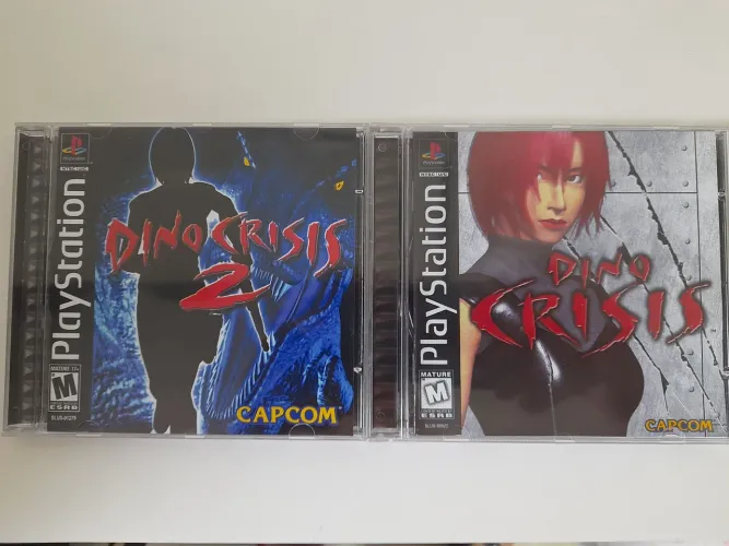 Dino Crisis 1 e 2 - Playstation 1