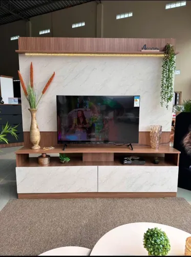 ? RACK E PAINEL HOME RIO BRANCO ? design moderno e elegante