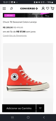Tênis all star 