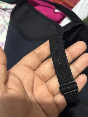 Cinta preto com alças ajustáveis FAÇO ENTREGA