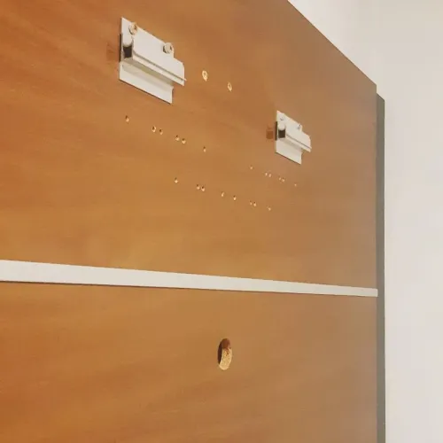 Painel de madeira 