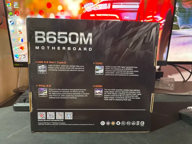 Placa mãe B650M AM5