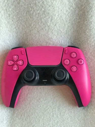 controle sem fio dualsense ps5 rosa - raro