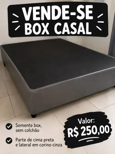 VENDO BOX DE CAMA CASAL