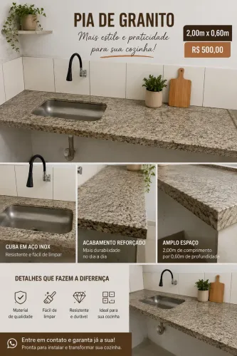 Pia granito