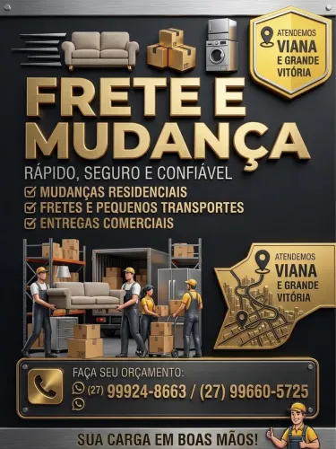 Frete e mudança