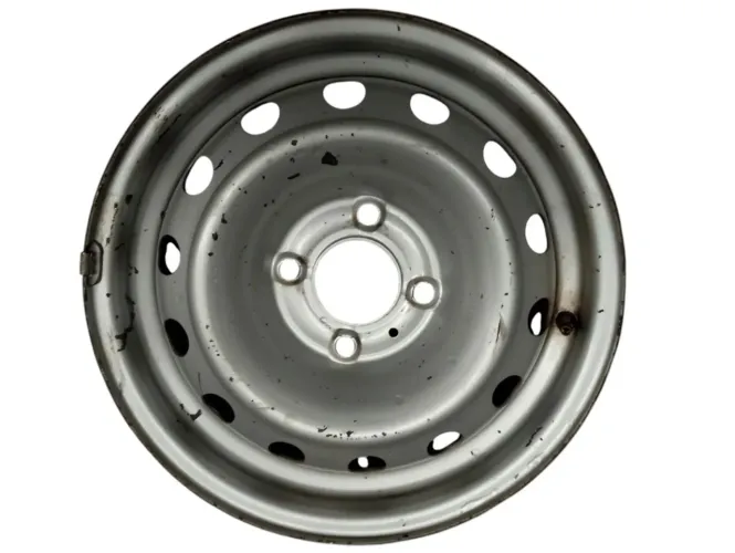 Roda De Ferro Aro 14 Peugeot 206 208 307 308 407 2013 2020 Cinza