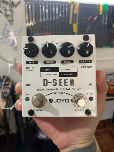 Pedal Joyo D-SEED - Dual Channel Digital Delay