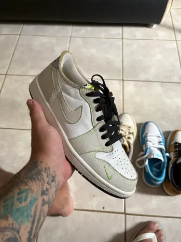 Jordan 1 low og ghost green