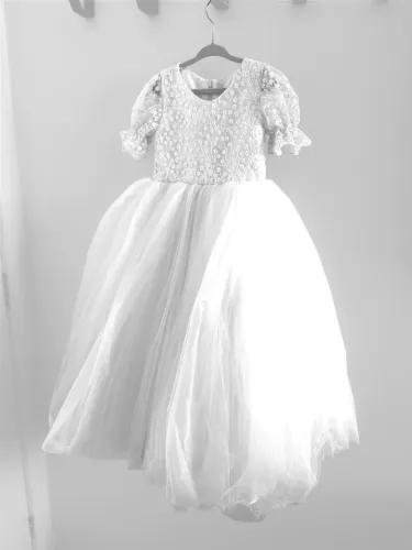 Vestido Infantil de Dama de Honra - 4 a 6 anos