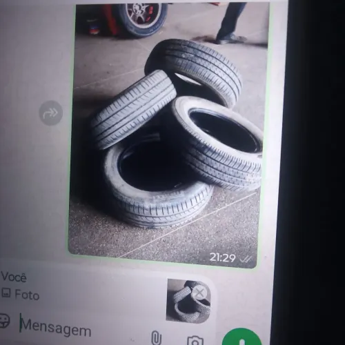 Vendo 4 pneus pouco usado Pirelli