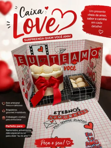 Caixa love namorados