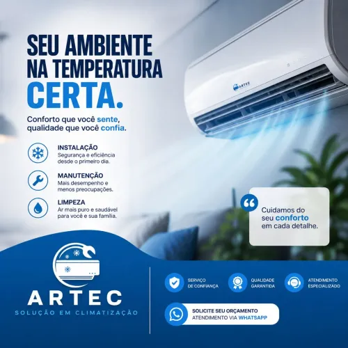 Higienização ar-condicionado 