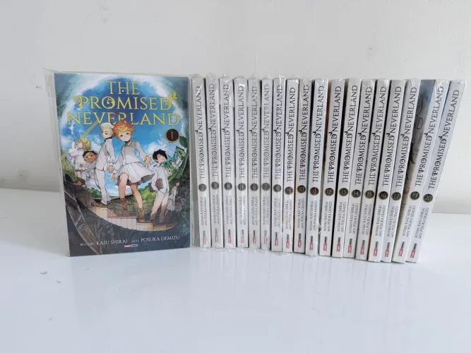 The Promised Neverland volumes 1 ao 17 + 19 e 20