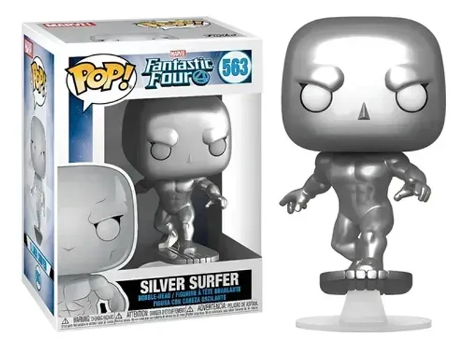 Funko Pop Surfista Prateado / Silver Surfer - Quarteto Fantastico #563