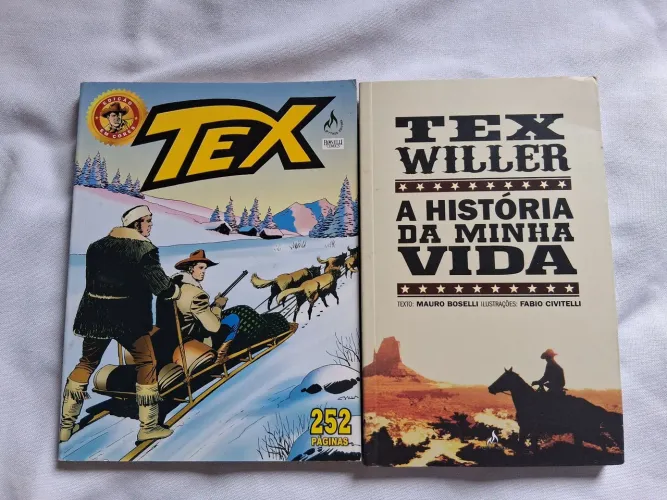 Gibi Tex - A mão vermelha + Livro Tex Willer