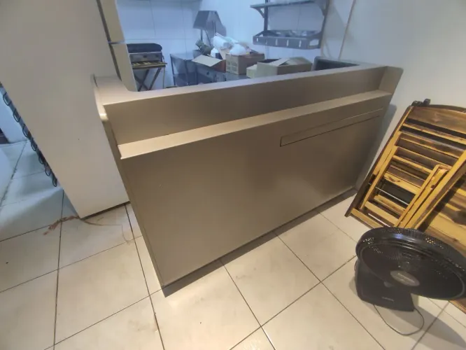 Balcão MDF revestido 