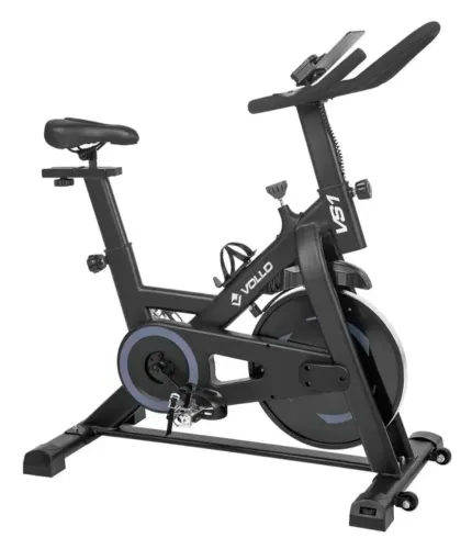 Bicicleta Ergométrica Spinning Magnética Silenciosa VS1 Vollo Cor Preto