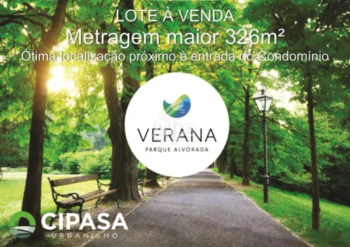 VENDE-SE Lote em condomínio NO VERANA PARQUE ALVORADA - MARÍLIA/SP