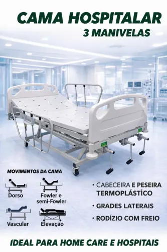 Cama hospitalar manual
