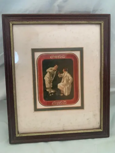 Quadro decorativo da Coca-cola anos 80 - americano.