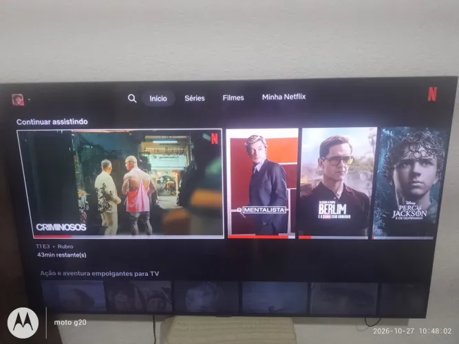 TV SMART DE 80 POLEGADAS NOVA , COM CONTROLE ORIGINAL E VAI COM JOYSTICK JUNTO !!!