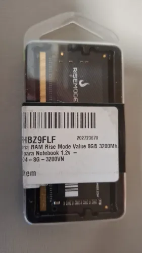 Memória Notebook DDR4 8GB 3200MHz