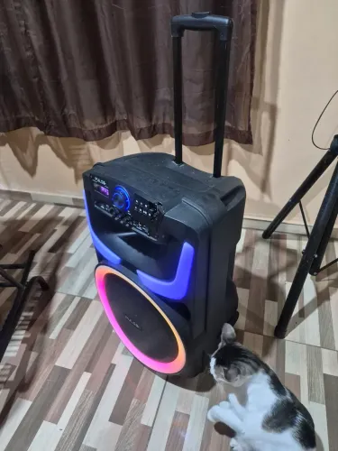 Caixa de Som Portátil Pulse Burst 15" (Modelo SP404)