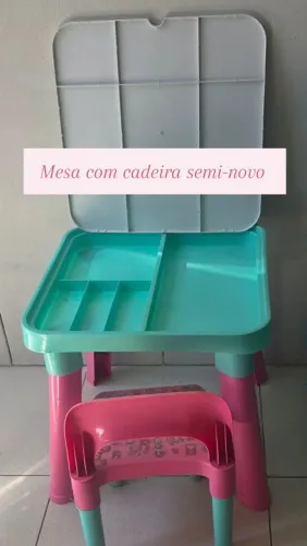 Mesa penteadeira com cadeira