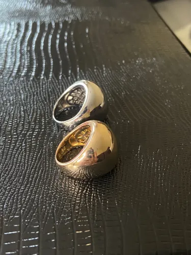 Anéis Ródio e Dourado (39,99 cada)