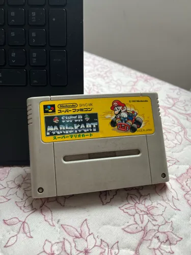 Super Mario Kart Original Super Famicom Japonês Nintendo