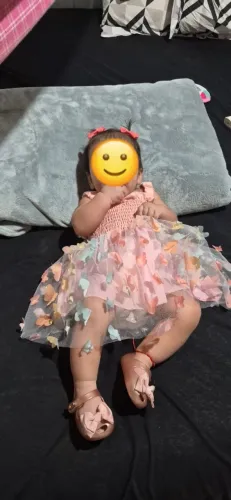 vestido de bebê