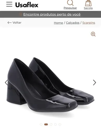 Sapato Usaflex preto