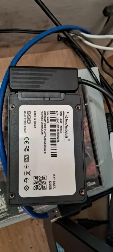 Adaptador com SSD 120gb SomnAmbulist