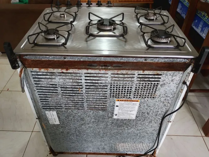 Fogão elétrico Brastemp 5 bocas