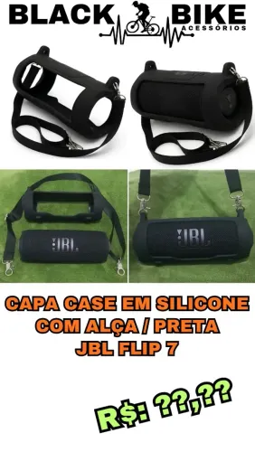 Capa em silicone JBL FLIP 7