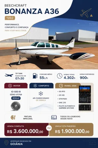 Bonanza A36 