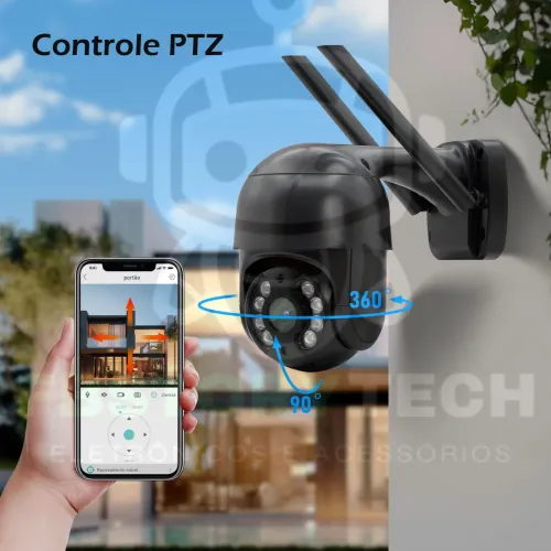 Câmeras de Segurança Wifi Full HD 360' [NÃO FAZEMOS INSTALAÇÃO]