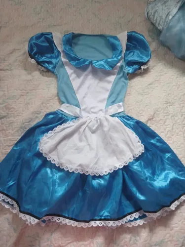 Vestido da Alice no País das Maravilhas Tamanho M
