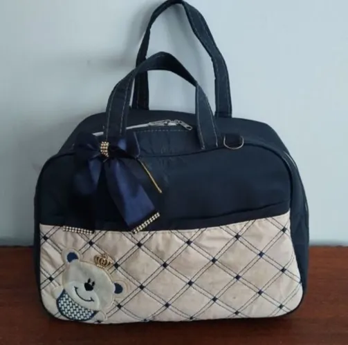 Bolsa maternidade com alça regulável 