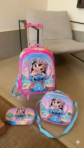 Kit escolar 3 peças 