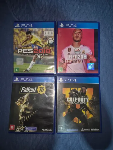 Jogos pouco usados de Ps4