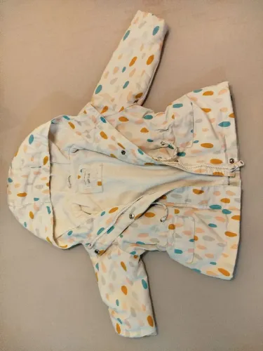 Parka infantil para menina tamanho 1